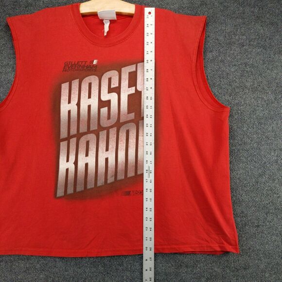 Winner's Circle Kasey Khane Tank Top Mens Size XXL Red Double Sided Graphic #9 - Picture 4 of 12